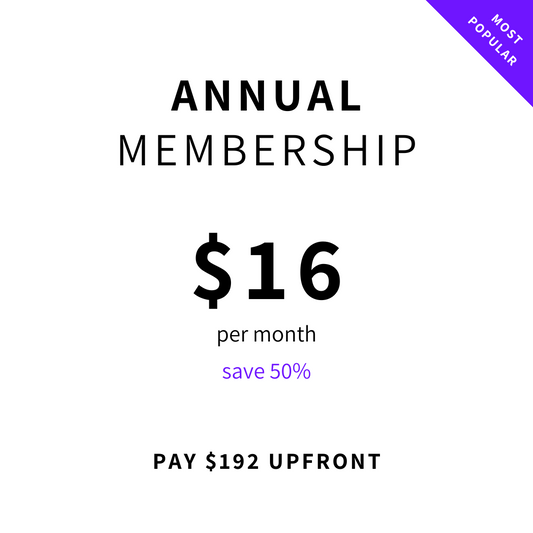 Annual Membership $192