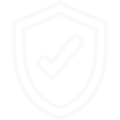 Verification checkmark shield.